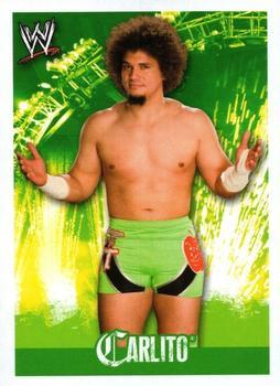 2009 Topps WWE Rivals Spanish #81 Carlito Front