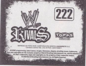 2009 Topps WWE Rivals Spanish #222 Undertaker Back