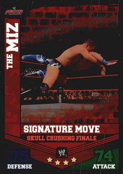 2010 Topps Slam Attax WWE Mayhem (UK Variant) #NNO The Miz Front