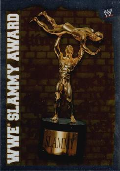 2010 Topps Slam Attax WWE Mayhem (UK Variant) #NNO WWE Slammy Award Front