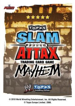 2010 Topps Slam Attax WWE Mayhem (UK Variant) #NNO Chris Jericho Back