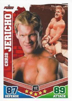 2010 Topps Slam Attax WWE Mayhem (UK Variant) #NNO Chris Jericho Front