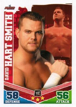 2010 Topps Slam Attax WWE Mayhem (UK Variant) #NNO David Hart Smith Front