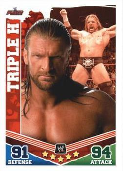 2010 Topps Slam Attax WWE Mayhem (UK Variant) #NNO Triple H Front