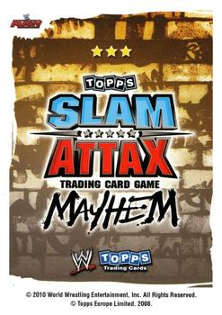 2010 Topps Slam Attax WWE Mayhem (UK Variant) #NNO Natalya Back