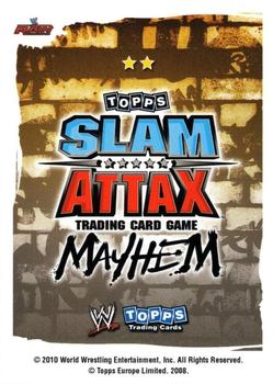 2010 Topps Slam Attax WWE Mayhem (UK Variant) #NNO Nikki Bella Back