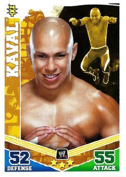 2010 Topps Slam Attax WWE Mayhem (UK Variant) #NNO Kaval Front