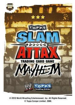 2010 Topps Slam Attax WWE Mayhem (UK Variant) #NNO Terry Funk Back