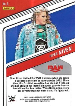 2023 Donruss Elite WWE #9 Piper Niven Back