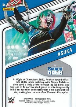 2023 Donruss Elite WWE #28 Asuka Back