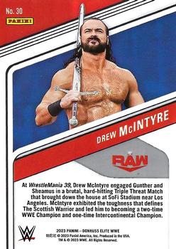2023 Donruss Elite WWE #30 Drew McIntyre Back
