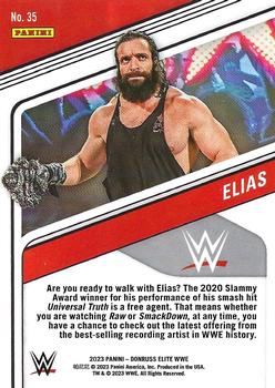 2023 Donruss Elite WWE #35 Elias Back