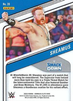 2023 Donruss Elite WWE #39 Sheamus Back