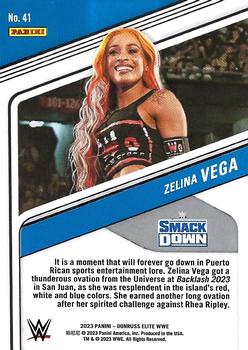 2023 Donruss Elite WWE #41 Zelina Vega Back