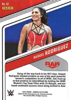 2023 Donruss Elite WWE #42 Raquel Rodriguez Back