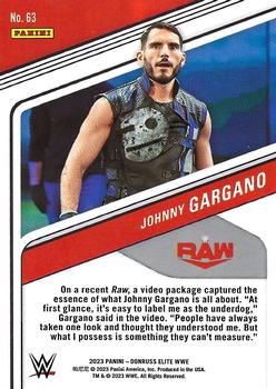 2023 Donruss Elite WWE #63 Johnny Gargano Back