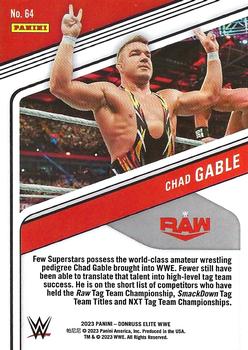 2023 Donruss Elite WWE #64 Chad Gable Back