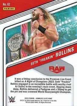 2023 Donruss Elite WWE #82 Seth 