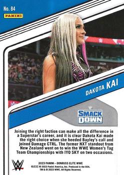 2023 Donruss Elite WWE #84 Dakota Kai Back