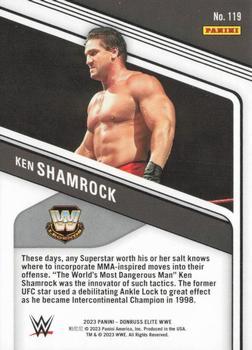 2023 Donruss Elite WWE #119 Ken Shamrock Back