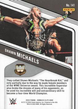 2023 Donruss Elite WWE #141 Shawn Michaels Back