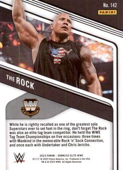 2023 Donruss Elite WWE #142 The Rock Back