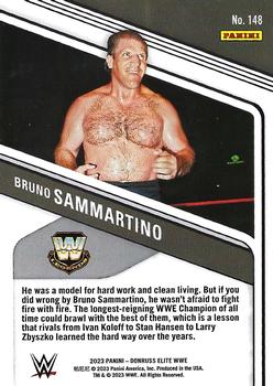 2023 Donruss Elite WWE #148 Bruno Sammartino Back