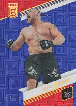 2023 Donruss Elite WWE - Blue #36 Brock Lesnar Front