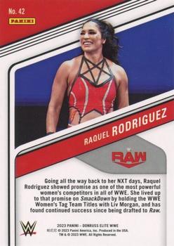 2023 Donruss Elite WWE - Blue #42 Raquel Rodriguez Back