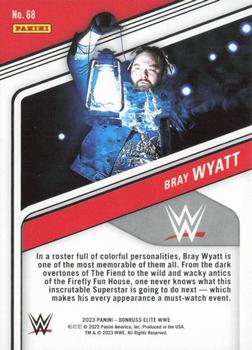2023 Donruss Elite WWE - Blue #68 Bray Wyatt Back