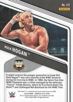 2023 Donruss Elite WWE - Blue #127 Hulk Hogan Back