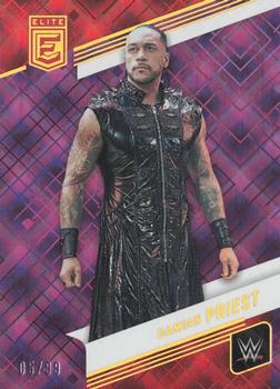 2023 Donruss Elite WWE - Purple #10 Damian Priest Front