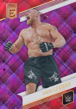 2023 Donruss Elite WWE - Purple #36 Brock Lesnar Front