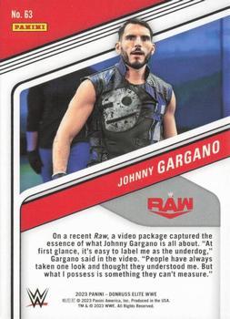 2023 Donruss Elite WWE - Purple #63 Johnny Gargano Back