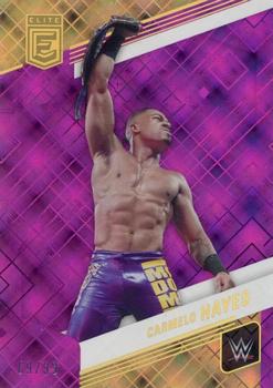 2023 Donruss Elite WWE - Purple #88 Carmelo Hayes Front