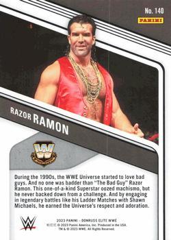 2023 Donruss Elite WWE - Purple #140 Razor Ramon Back