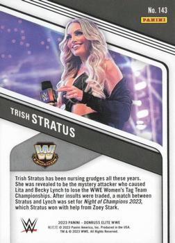 2023 Donruss Elite WWE - Purple #143 Trish Stratus Back