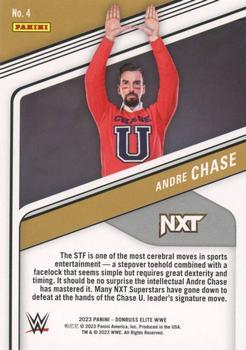 2023 Donruss Elite WWE - Orange #4 Andre Chase Back