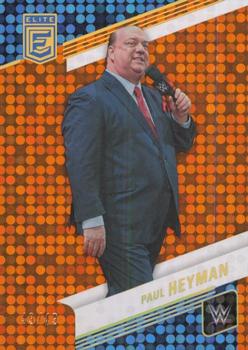 2023 Donruss Elite WWE - Orange #32 Paul Heyman Front