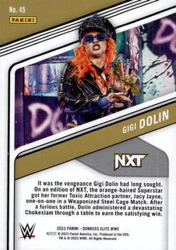 2023 Donruss Elite WWE - Orange #45 Gigi Dolin Back