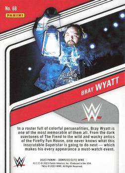 2023 Donruss Elite WWE - Orange #68 Bray Wyatt Back