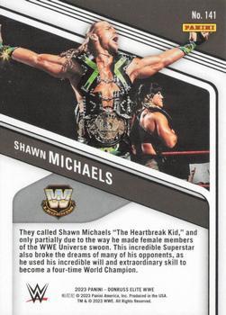 2023 Donruss Elite WWE - Orange #141 Shawn Michaels Back