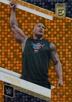 2023 Donruss Elite WWE - Orange #142 The Rock Front
