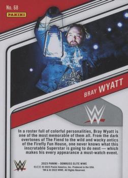 2023 Donruss Elite WWE - Teal #68 Bray Wyatt Back