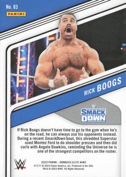 2023 Donruss Elite WWE - Gold #83 Rick Boogs Back
