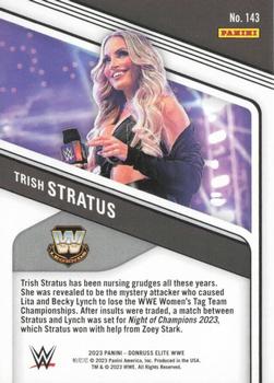 2023 Donruss Elite WWE - Gold #143 Trish Stratus Back
