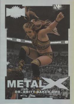 2022 SkyBox Metal Universe AEW - Metal-X #MX-6 Dr. Britt Baker Front