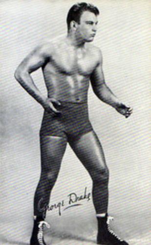 1950 Exhibit Wrestling #NNO George Drake Front