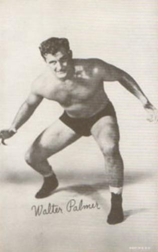 1950 Exhibit Wrestling #NNO Walter Palmer Front