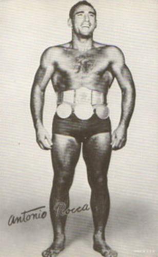 1950 Exhibit Wrestling #NNO Antonio Rocca Front